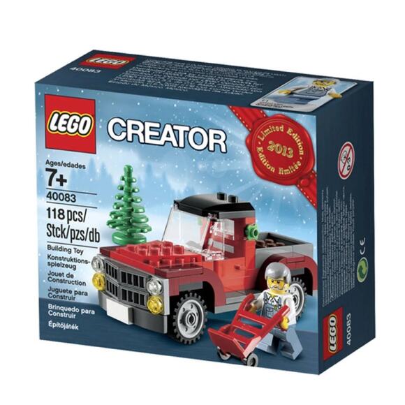Lego Creator Tree Truck 2013 Limited Edition Holiday Set 118 Pieces Building Toy - Picture 1 of 4